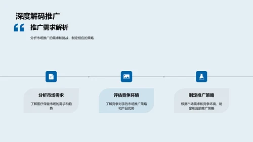 季度医保部工作报告PPT模板