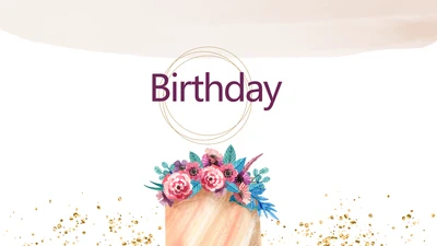 生日快乐生日派对纪念册电子相册PPT