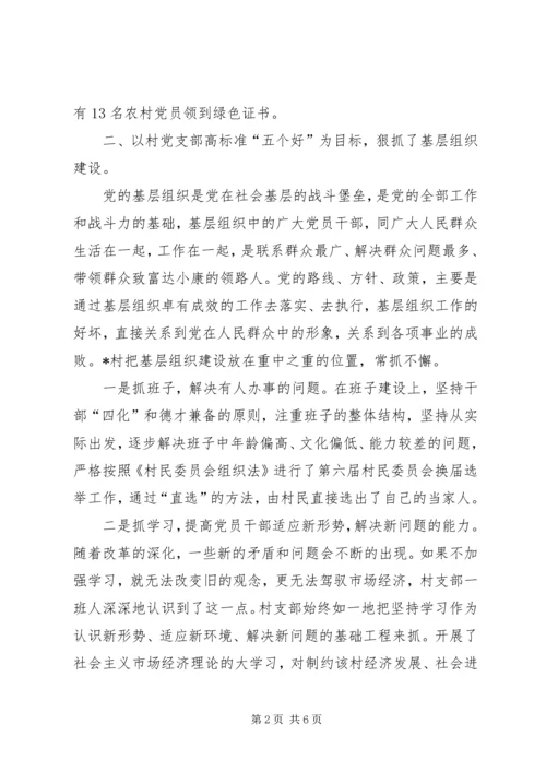 村党支部的先进材料.docx