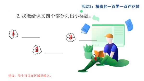 统编版四年级语文下册第六单元大单元教学 课件