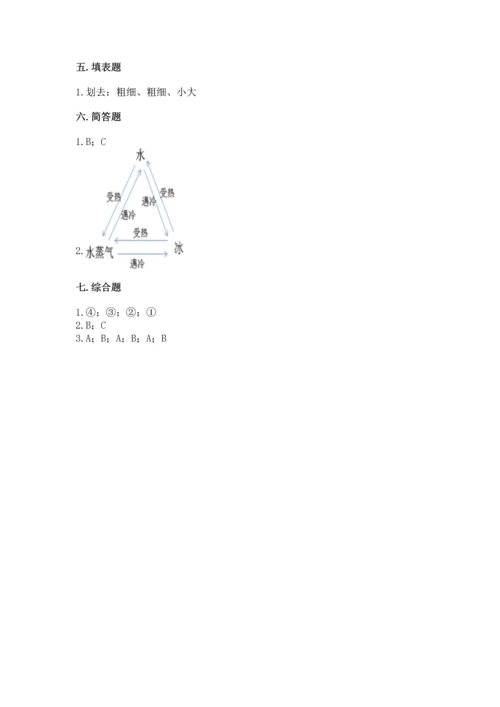 教科版科学一年级上册第一单元《植物》测试卷及完整答案（精品）.docx