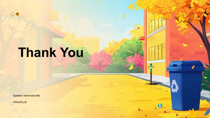 实践绿色生活PPT模板