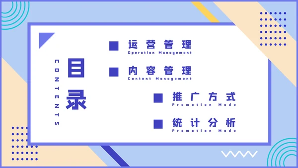 微信公众号推广运营方案PPT课件模板