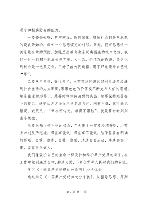 学习5纪律处分心得.docx