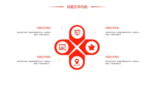 红色时尚医疗报告医学研究工作汇报PPT模板