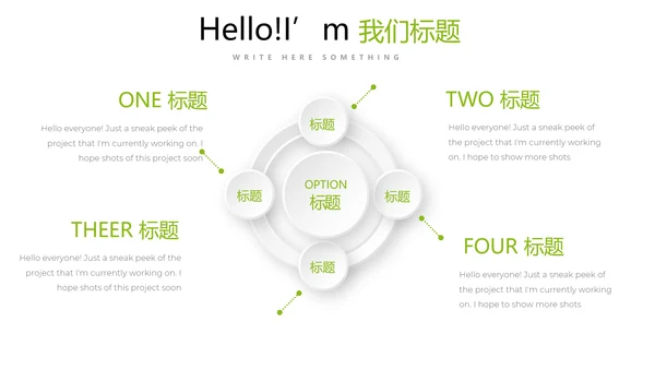 绿色时尚医疗学术报告动态PPT