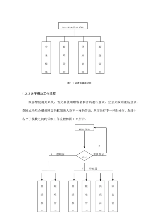 基于javaweb的超市账单管理系统.docx