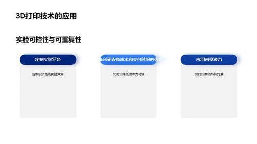 3D打印：科研新篇章