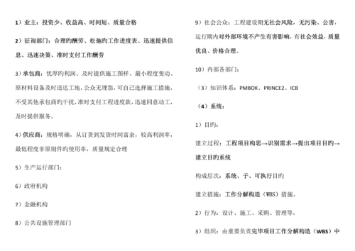 2023年注册咨询工程师工程项目组织与管理.docx