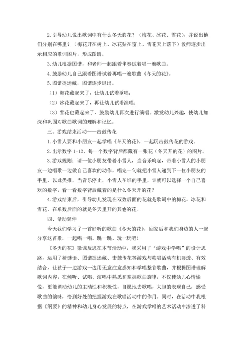 冬天活动教学设计.docx