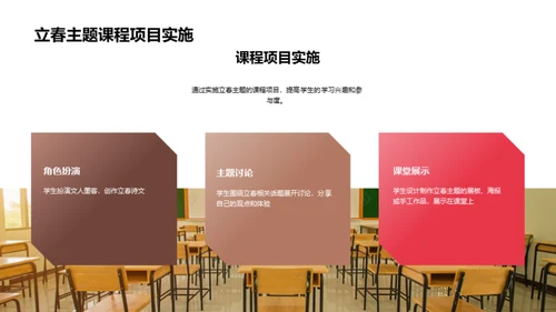 立春教学融合方案