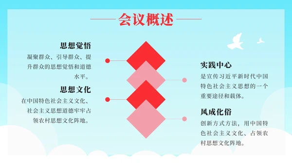 红色党政宣传课件ppt模板