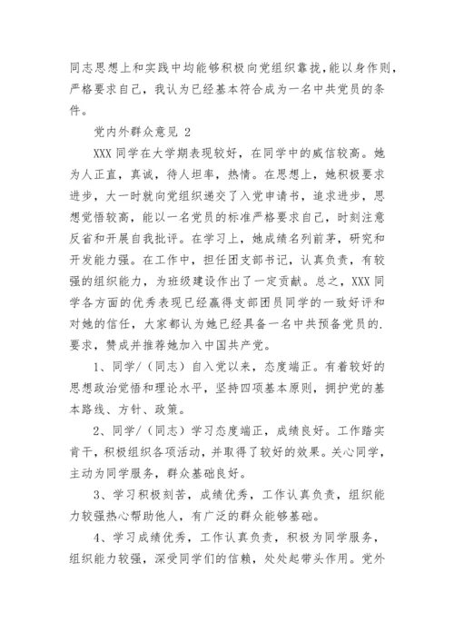 党内外群众意见.docx