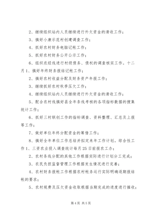 泾河镇20XX年农经服务中心工作计划.docx