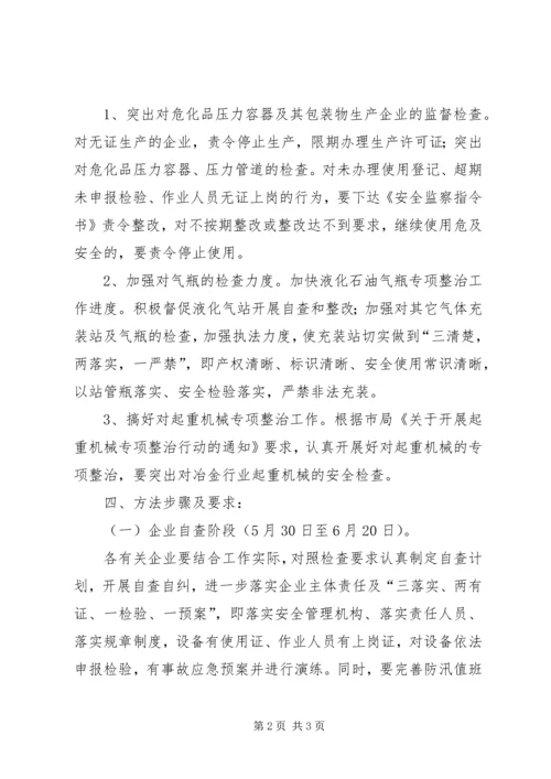 质监局防汛和安全生产实施方案.docx