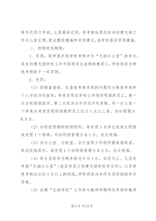 学校控烟考核办法及奖惩制度.docx