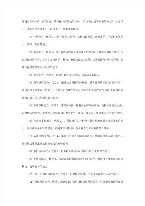 浅析工作分析中各种信息的类型与标准Document11页