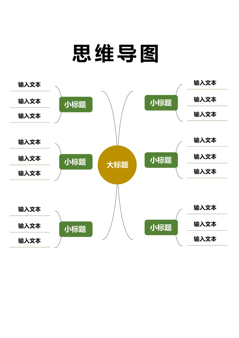 通用思维导图版本