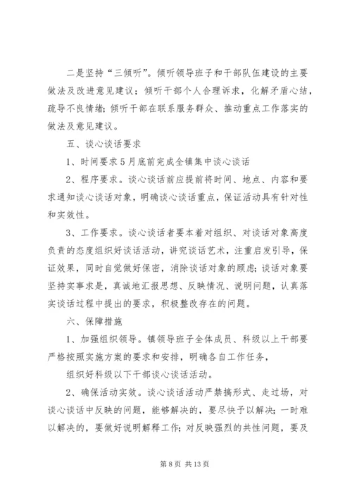 谈心谈话实施方案.docx