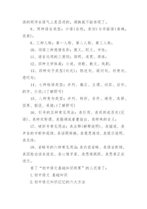 初中语文基础知识积累.docx