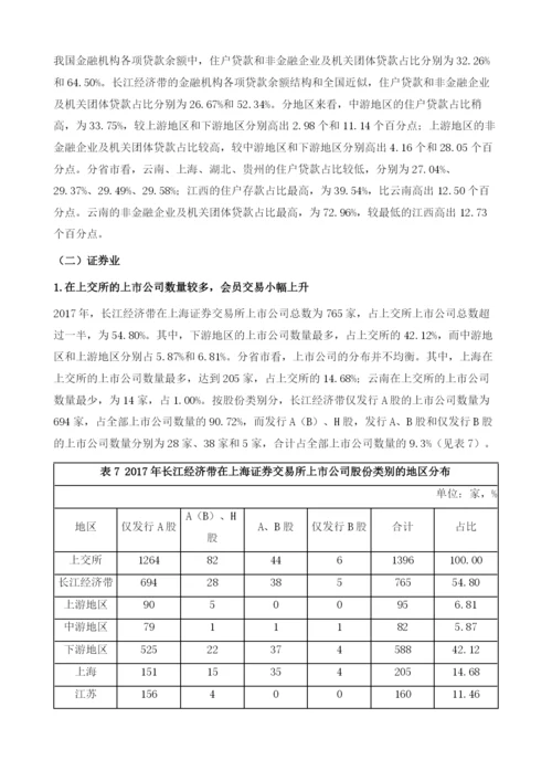 长江经济带金融业发展报告：.docx