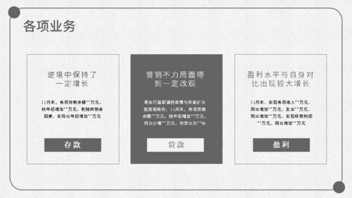 灰色中性风格工作汇报通用PPT模板