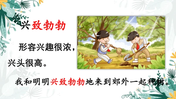 4.邓小平爷爷植树（第一课时）  课件