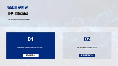 前沿科技教学课件PPT模板