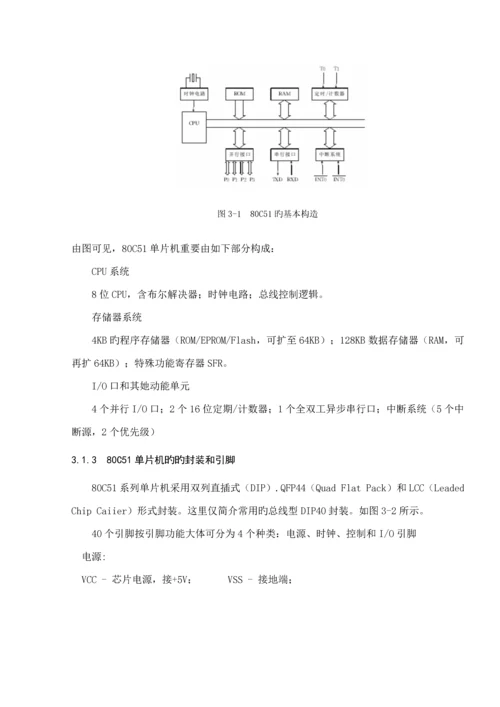 优秀毕业设计火灾报警器.docx