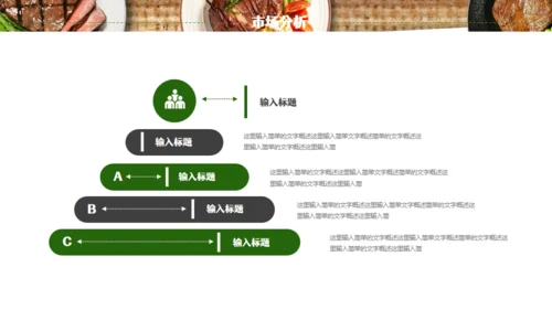 餐饮美食介绍通用PPT模板