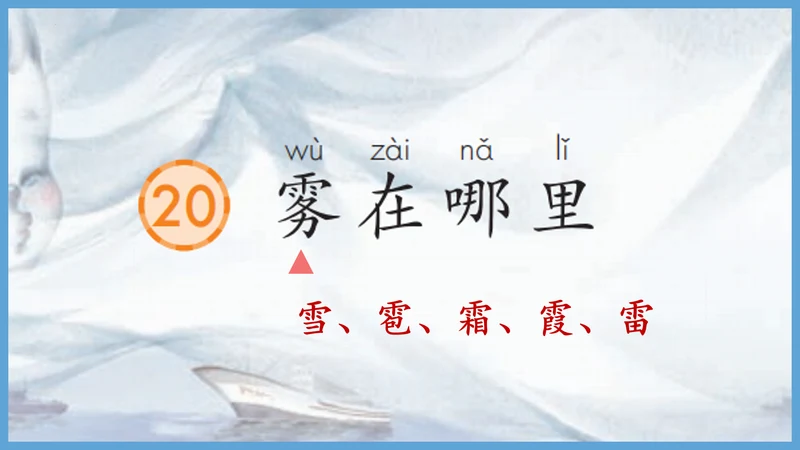 第20《雾在哪里》（教学课件）