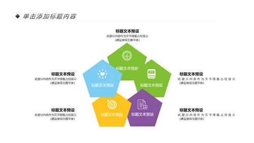 卡通儿童牙齿保健预防保护口腔健康PPT模板