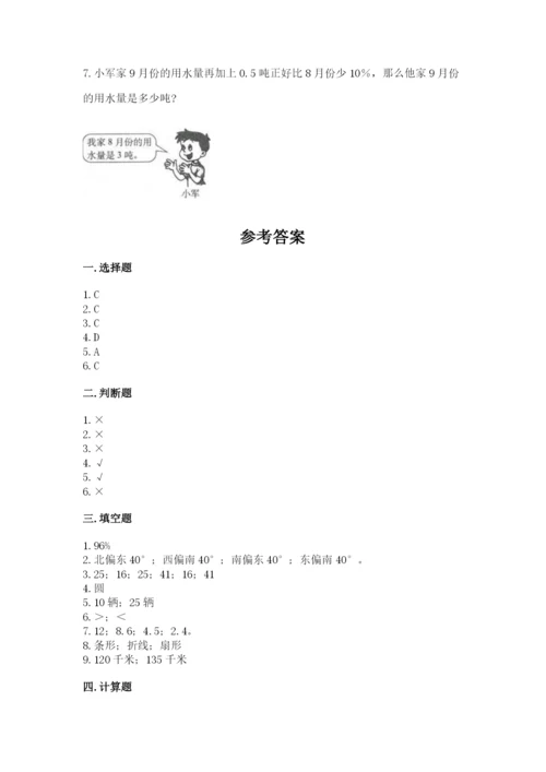 小学数学六年级上册期末考试试卷带答案（考试直接用）.docx