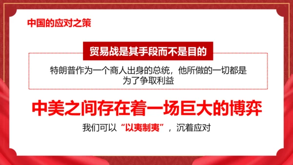 中美贸易分析PPT模板