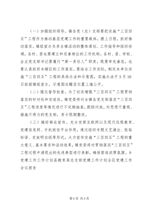 镇关于党建工作的实施方案 (2).docx