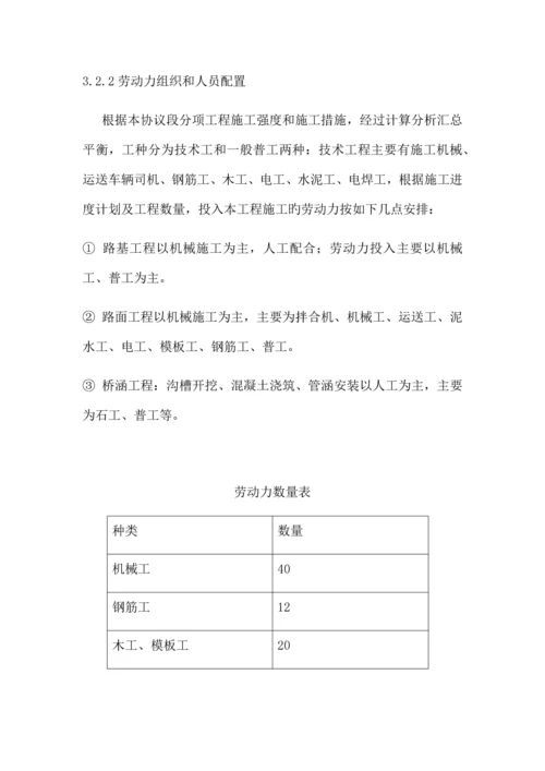 公路硬化施工组织设计.docx