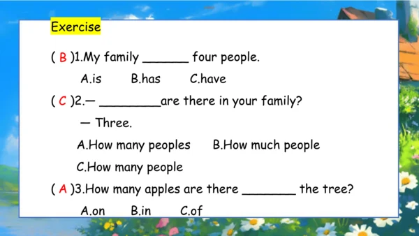 Unit 6 Meet my family Part A Let's talk课件（共38张PPT，