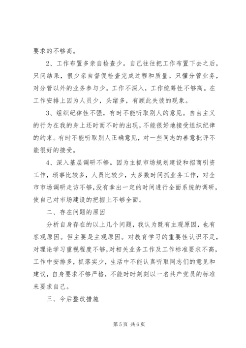 四风问题自查报告及整改措施范文精选.docx