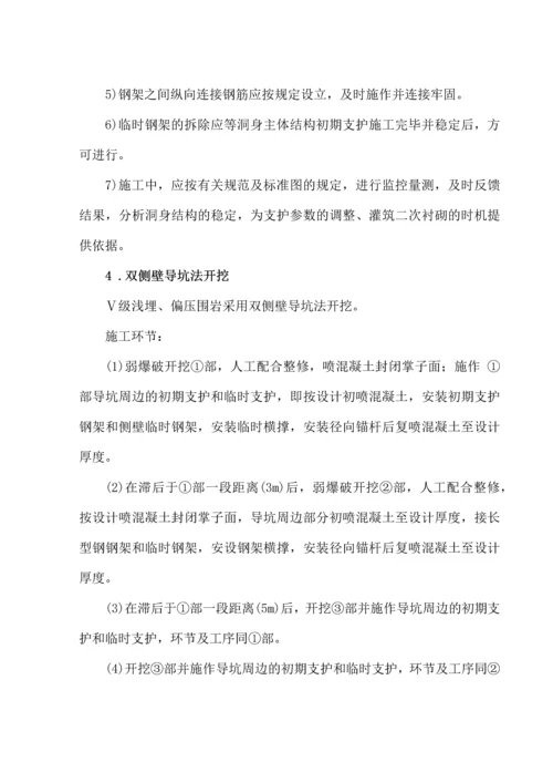 洞身开挖施工.docx