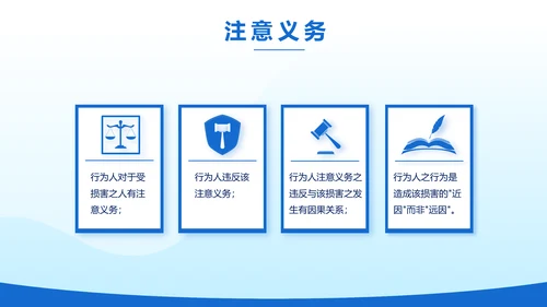 蓝色大气法律律法讲座宣传动态PPT