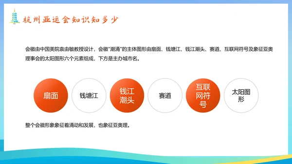 体育运动会奥运会亚运会PPT模板