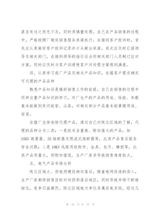 业务员年度工作报告.docx