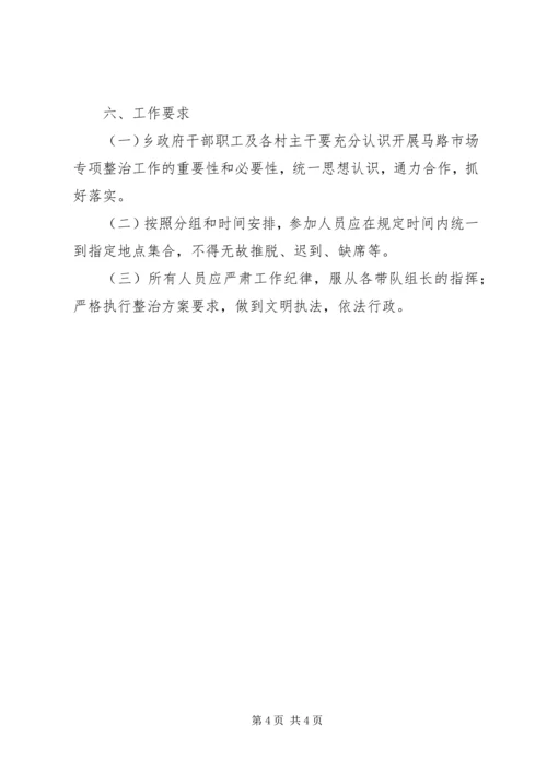 马路市场整治方案 (2).docx