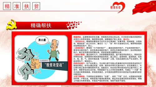 精准扶贫精准脱贫动态PPT