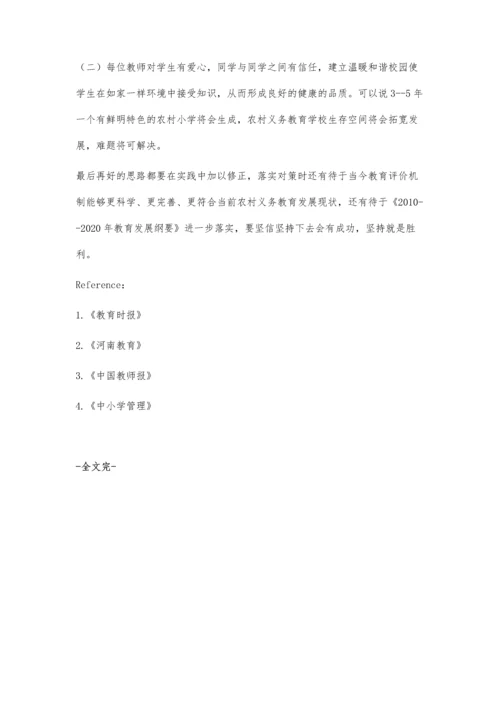 当前农村小学教育的困惑与对策.docx