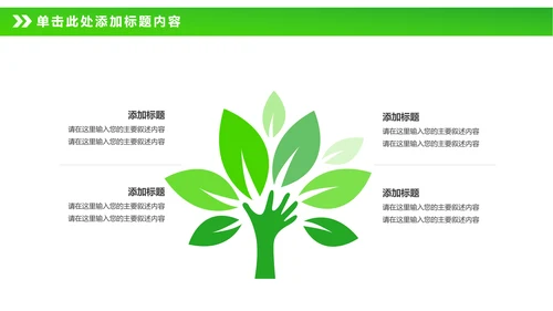 绿色节能减排垃圾分类主题班会公开课PPT模板