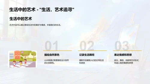 艺术的起源与发展PPT模板