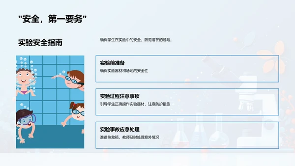 六年级科学教学工作坊PPT模板