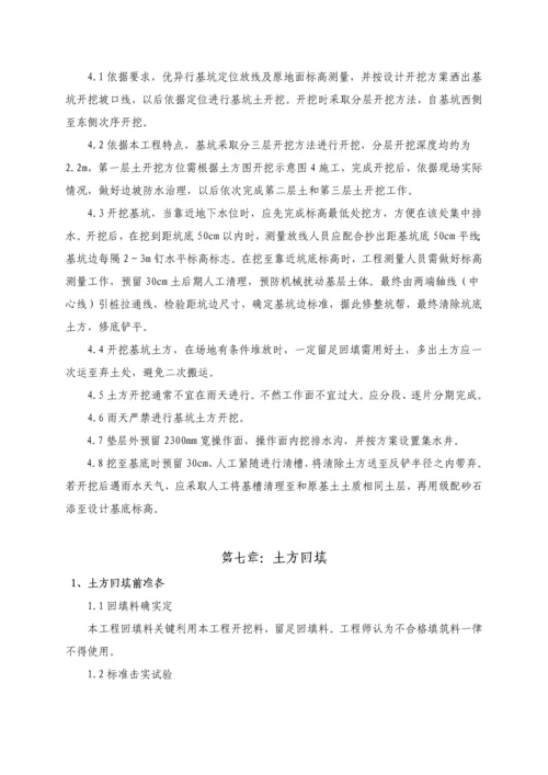 土方开挖与回填综合标准施工专业方案修复的.docx