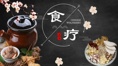 中医食疗膳补养生通用PPT模板